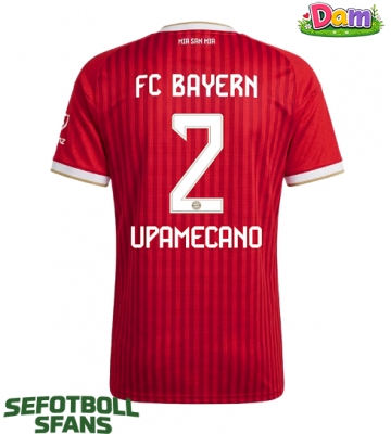 Bayern Munich Dayot Upamecano #2 Hemmatröja Kvinnor 2026-27 Kortärmad